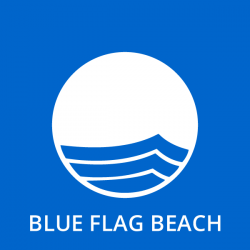 blue flag beach